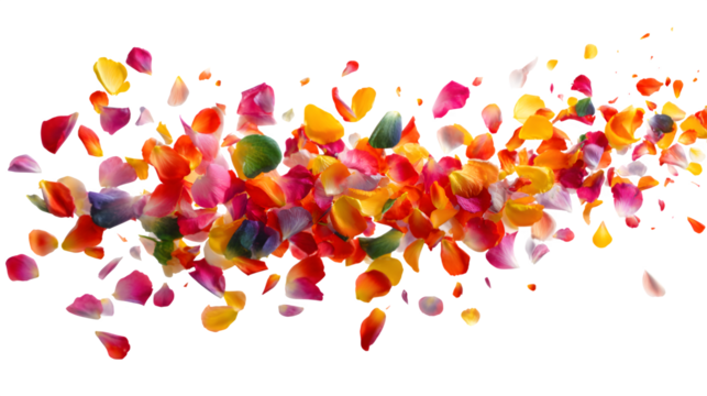 abstract colorful splashes background