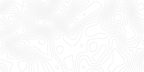 Detailed Sea Map with Geometric Lines and Topography, Featuring a Mounted Grid Pattern to Depict Area Space and Landscape Topos
