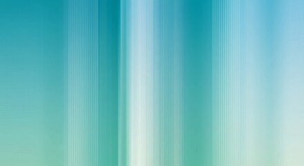 Minimalist abstract blue panel with vertical stripe pattern