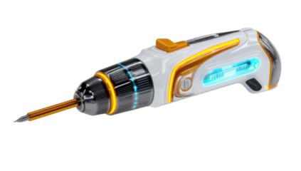 Futuristic electric screwdriver (1)