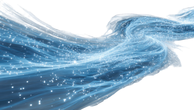 Abstract flowing light trails (1)