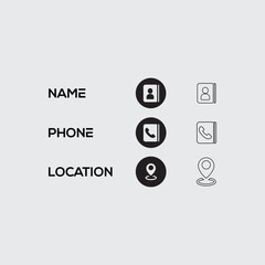 Social media logo collection