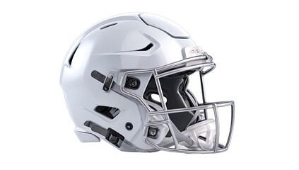 Fototapeta premium White football helmet