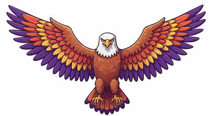 Obraz premium eagle with wings