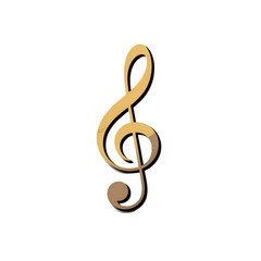 Fototapeta premium music, clef, treble, note, symbol, musical, sign, key, 
