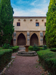 Cloister Of The Cistercian Monasterio De Piedra