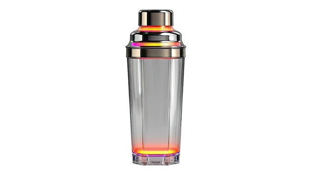 Stylish, illuminated cocktail shaker