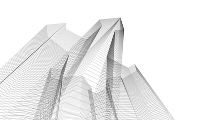 Fototapeta premium abstract architecture vector background