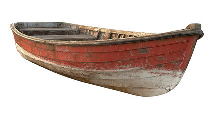 Rowboat Isolated on Transparent Background PNG
