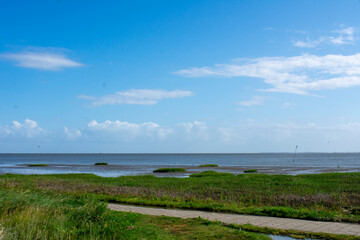 Nordseek&uuml;ste bei der Ortschaft Fedderwardersiel aus der Gemeinde Butjadingen.