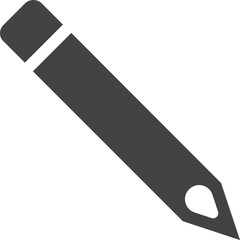 Pencil flat icon vector, pencil flat vector,  pencil flat drawing icon