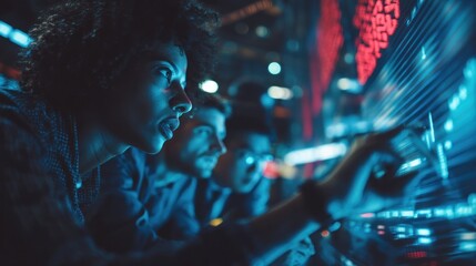 Team focuses on financial data