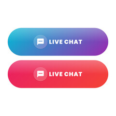 Engage customers now with vibrant live chat buttons for instant support