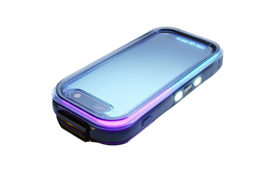 Phone case, futuristic design