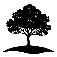 Fototapeta premium modern-minimal-space-shapes--black-silhouette-icon