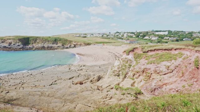 Thurlestone Sands and South Milton Sands, Devon, England