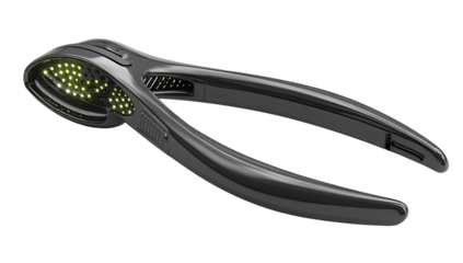 Modern nutcracker with LED lights