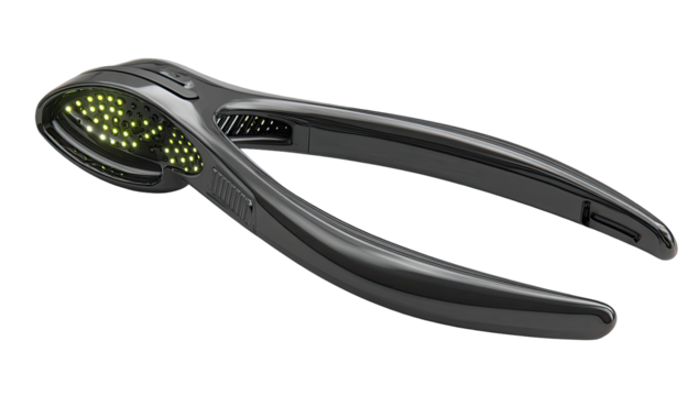 Modern nutcracker with LED lights