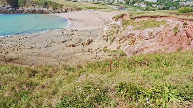 Thurlestone Sands and South Milton Sands, Devon, England