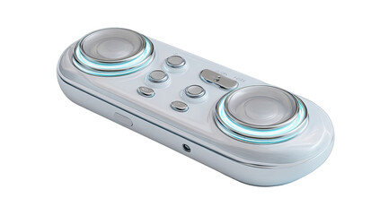 Fototapeta premium Light-gray, futuristic controller