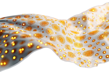 Abstract fabric design with flowing texture