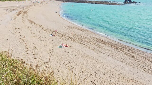 Thurlestone Sands and South Milton Sands, Devon, England