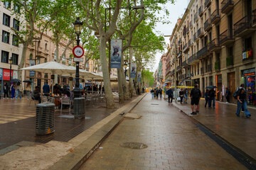 Las Ramblas Barcelona Spain © Ira Mark Rappaport