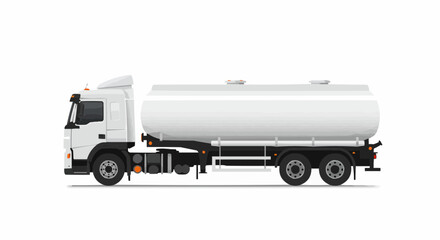 Fototapeta premium truck isolated on white