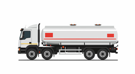 Fototapeta premium truck isolated on white