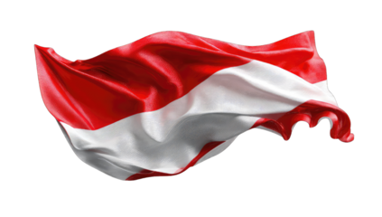 A digitally rendered, waving flag (2)