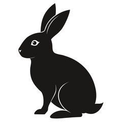 Obraz premium vector illustration of a rabbit