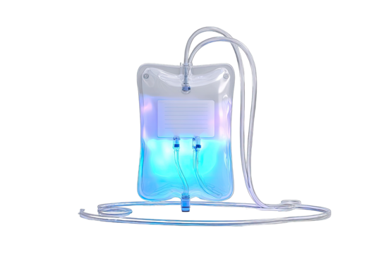 Medical fluid-carrying device