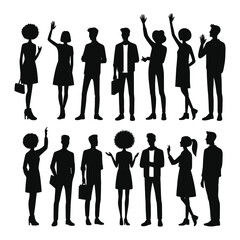 Diverse Team Vector Design