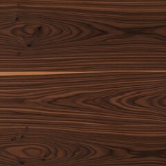 Fototapeta premium Close-up shot of rich, dark walnut wood grain with natural patterns and smooth texture, showcasing the beauty of natural wood for design and decor