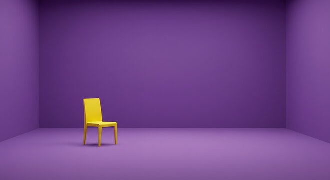 Vibrant Conceptual Art with Bold Contrasting Colors