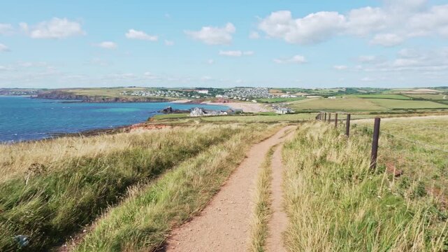 Thurlestone Sands and South Milton Sands, Devon, England