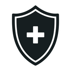 Obraz premium Shield Icon Vector Design