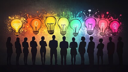 Collaborative brainstorming session for innovative product launch at a creative workspace