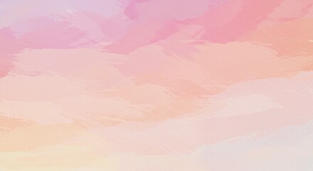 Obraz premium Pastel Pink and Peach Abstract Watercolor Background Texture for Branding and Design Projects