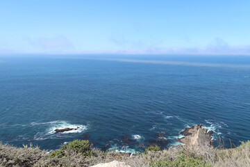 view of the sea from the sea