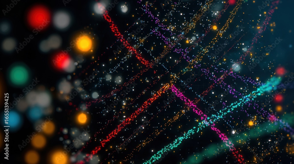 Poster close medium shot showcasing precise gating boundaries drawn on complex flow cytometry data with the