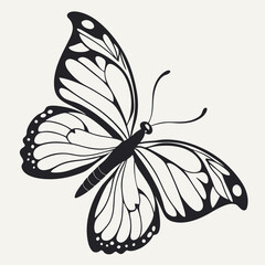 Butterfly continuous one line drawing set. Linear art butterfly flying with abstract pastel color shapes collection. Vector isolated on white.