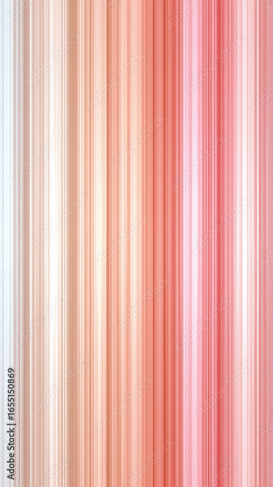 Poster abstract striped gradient background in soft pink tones, creating a smooth, modern, and artistic bac