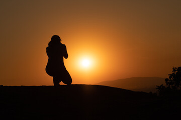 atardecer