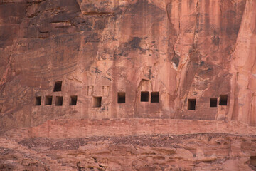 AlUla - Dadan Heritage Site (Saudi Arabia). Lion Tombs