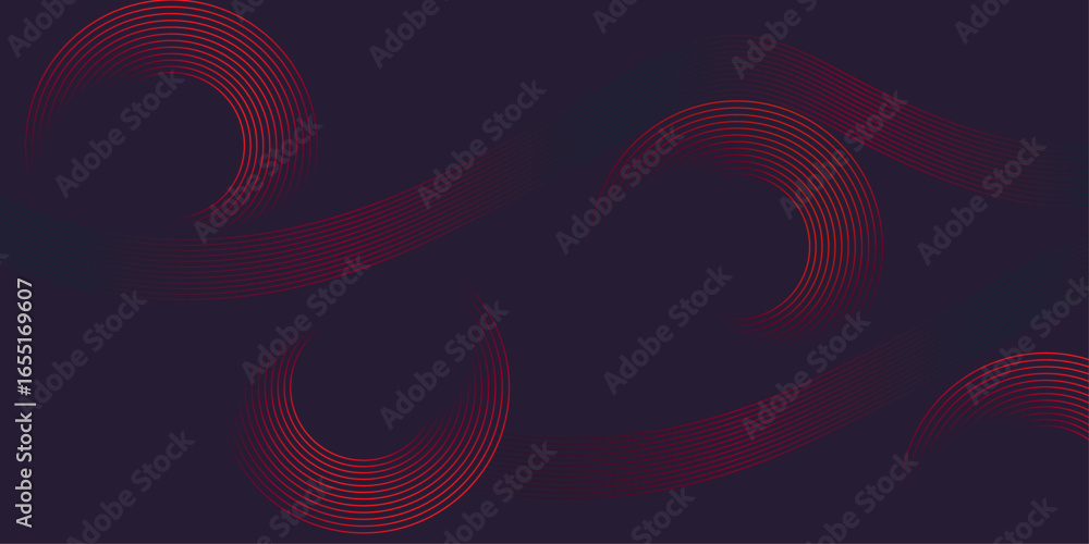 Aufkleber dark pink red abstract background with smooth gradient texture for modern design.