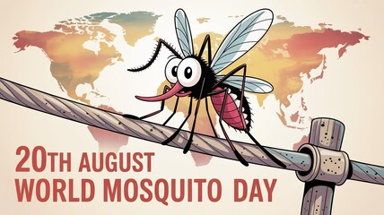 World Mosquito Day highlights global awareness about mosquito-borne diseases.