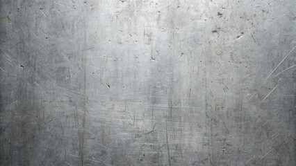 Obraz premium Close up of a scratched metal texture, creating an industrial and grunge background for design projects, with polished and metallic surface details