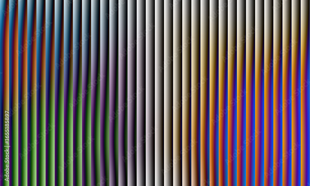 Poster abstract colorful vertical lines gradient background design element