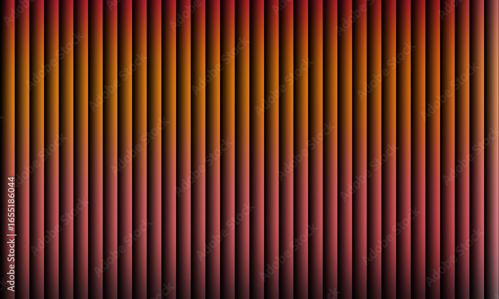 Poster warm gradient vertical lines background for modern design projects